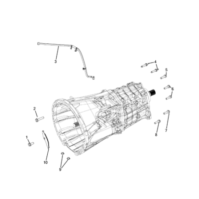 Jeep Wrangler 2018-Present Mounting And Skid Plate Stud