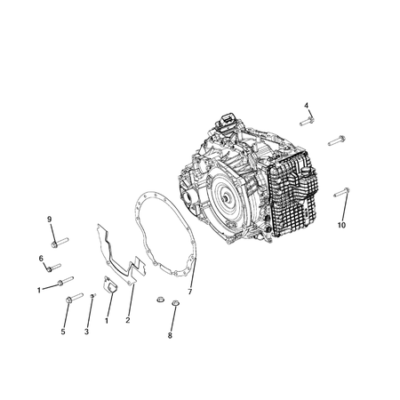 Jeep Cherokee 2014-2018 Mounting And Skid Plate Plug