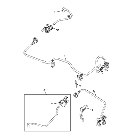 Jeep Grand Cherokee 2011-2020 Emission Harness Electro-Valve