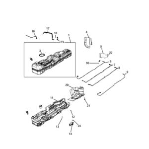 Jeep Renegade 2015-Present Crankcase And Cylinder Head Screw