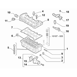 Jeep Wrangler 2018-Present Crankshaft, Piston, Drive Plate, Flywheel, And Damper Bearing