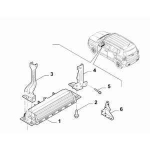 Jeep Renegade 2015-Present Air-Bag Devices Air-Bag