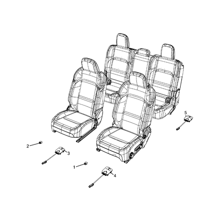 Jeep Wrangler 2018-Present Sensors Sensor