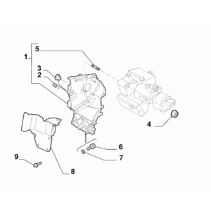 Jeep Renegade 2015-Present Crankcase And Cylinder Head Screw