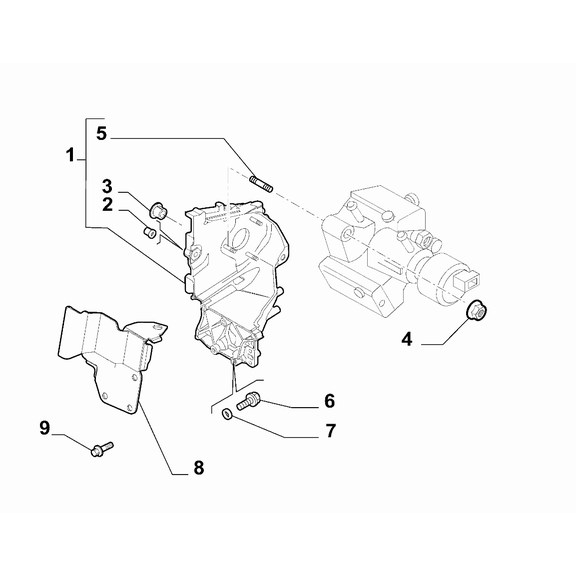 Jeep Renegade 2015-Present Fuel Injection System Plane Washer