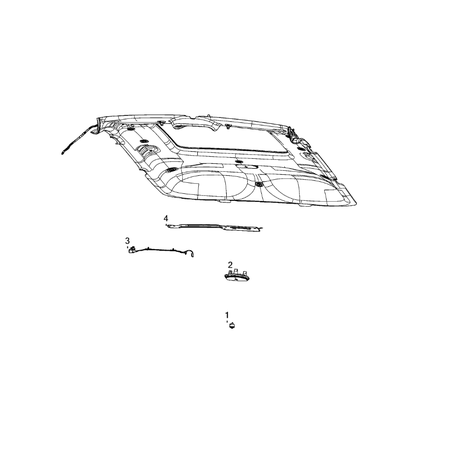 Jeep Grand Cherokee 2021-Present Park Assist Bracket