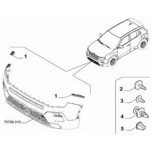 Jeep Renegade 2015-Present Dashboard (Console) Covering