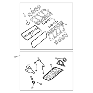 Jeep Renegade 2015-Present Power Plant Suspensions Screw