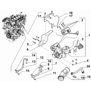 Jeep Compass 2017-Present Crankshaft, Piston, Drive Plate, Flywheel, And Damper Bearing