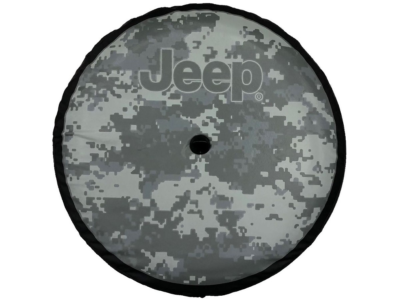 Wrangler 2018-Present Spare Tire Cover – Camouflage