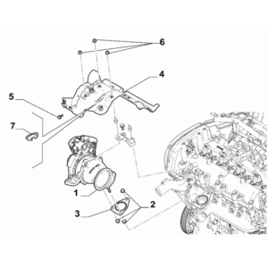 Jeep Compass 2017-Present Crankshaft, Piston, Drive Plate, Flywheel, And Damper Bearing