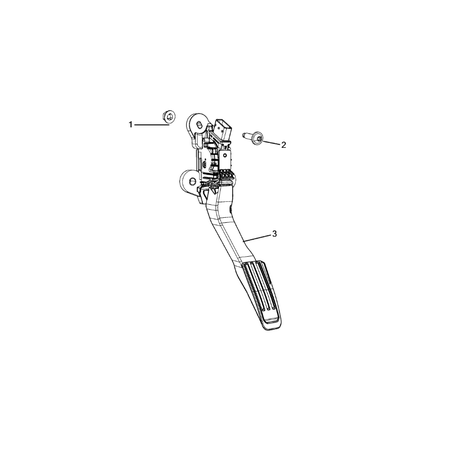 Jeep Grand Cherokee 2021-Present Accelerator Pedal Pedal