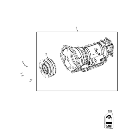 Jeep Grand Cherokee 2011-2020 Automatic Transmission / Transaxle And Torque Converter Screw