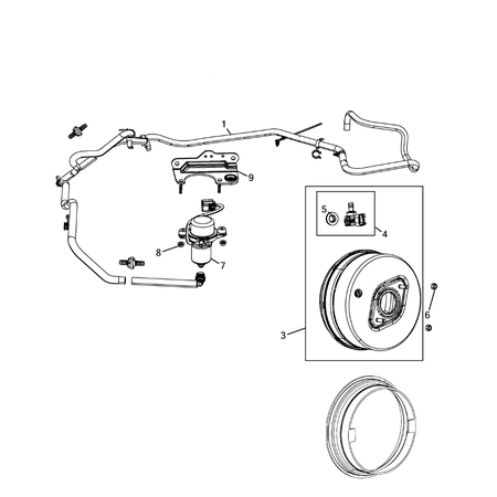 Jeep Grand Cherokee 2011-2020 Nut