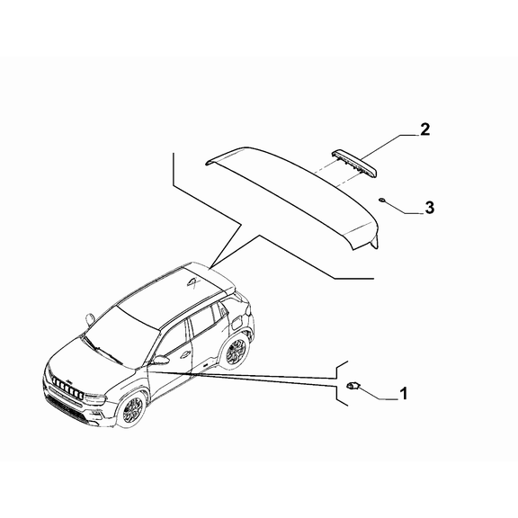 Jeep Avenger 2023-Present Signalling Devices Plug