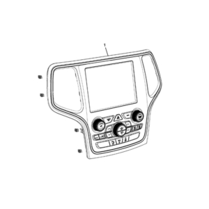 Jeep Renegade 2015-Present Cable Set (Centre) Cable Harness