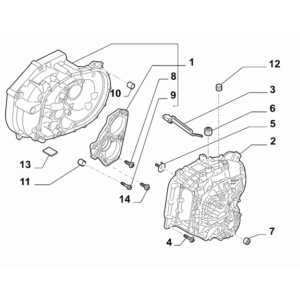 Jeep Renegade 2015-Present Crankshaft And Flywheel Flywheel