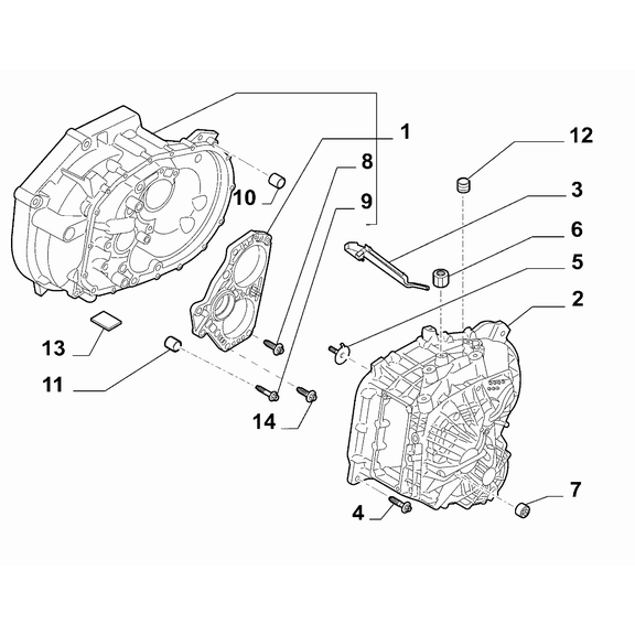 Jeep Renegade 2015-Present Transmission Case And Covers Plug