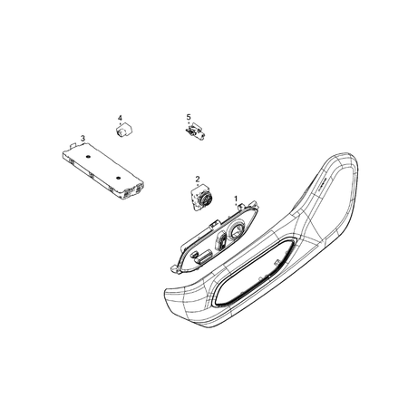 Jeep Grand Cherokee 2021-Present Switches Sensor