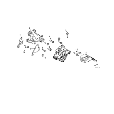 Jeep Grand Cherokee 2021-Present Engine Mounting Bracket