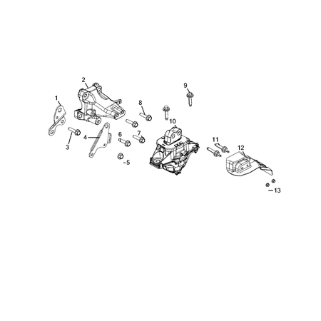 Jeep Grand Cherokee 2021-Present Engine Mounting Nut