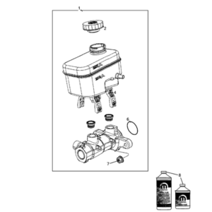 Jeep Renegade 2015-Present Hydraulic Brake System Pump