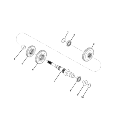 Jeep Compass 2017-Present Gear Train Ring