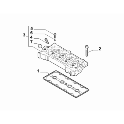 Jeep Renegade 2015-Present Crankcase And Cylinder Head Screw