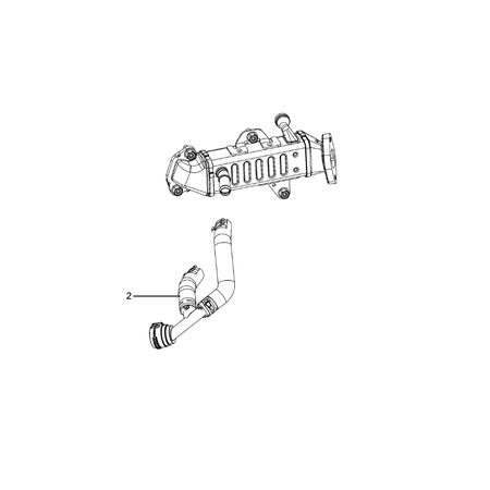 Jeep Grand Cherokee 2021-Present Egr Cooling System Hose