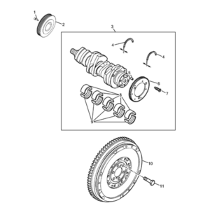 Jeep Wrangler 2018-Present Timing Belt/Chain And Cover And Balance Shaft Screw