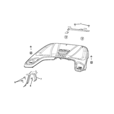 Jeep Wrangler 2018-Present Engine Identification, Service Engines & Engine Service Kits Bracket