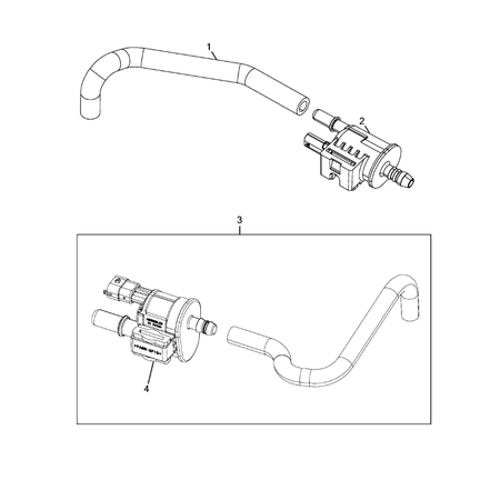 Jeep Cherokee 2014-2018 Emission Harness Electro-Valve