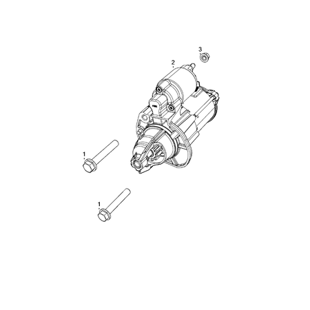 Jeep Grand Cherokee 2021-Present Starters Screw And Washerassy