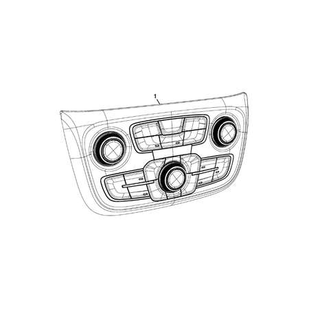 Jeep Compass 2017-Present Switches Electronic Control Unit