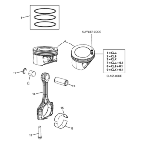 Jeep Compass 2017-Present Cylinder Head Spring