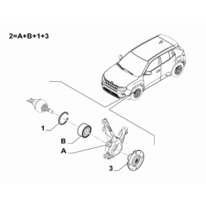 Jeep Avenger 2023-Present Front Suspension Boot
