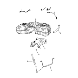 Jeep Grand Cherokee 2021-Present Fuel Tank Cable Harness