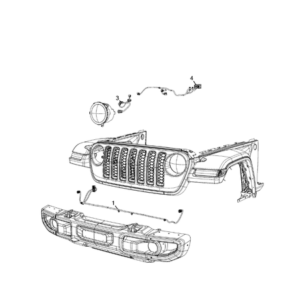 Jeep Grand Cherokee 2011-2020 Wiring-Powertrain Cable Harness