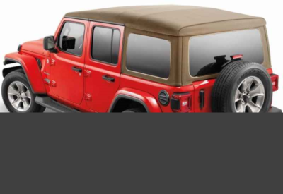 Wrangler 2018-Present Soft Top Premium Tan 4-Door