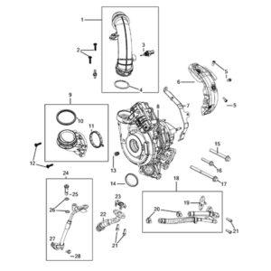 Jeep Renegade 2015-Present Exhaust Piping Bracket