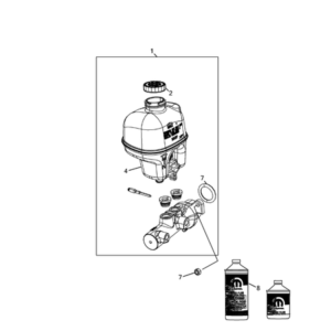 Jeep Wrangler 2018-Present Hydraulic Pipe