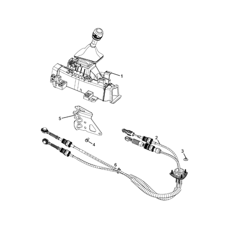 Jeep Wrangler 2018-Present Gearshift Controls And Related Parts Screw