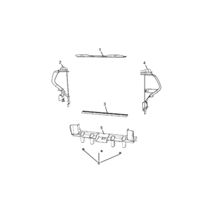 Jeep Grand Cherokee 2011-2020 Radiator And Related Parts; Charge Air Cooler Seal