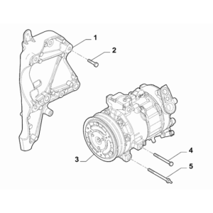 Jeep Renegade 2015-Present Air Conditioning Compressor Remanufactured Compressor