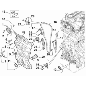 Jeep Renegade 2015-Present Air Cleaner And Ducts Collar