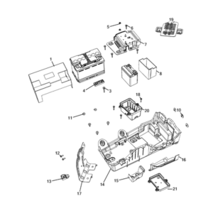 Jeep Renegade 2015-Present Cable Assembly Connectors Connector Kit