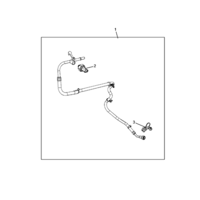 Jeep Grand Cherokee 2021-Present Fuel Lines And Tubes Hose