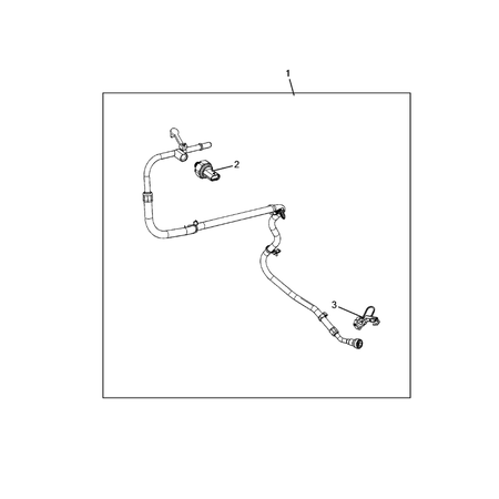 Jeep Grand Cherokee 2021-Present Fuel Lines And Tubes Sensor