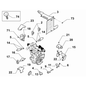 Jeep Renegade 2015-Present Crankcase And Cylinder Head Reinforcement