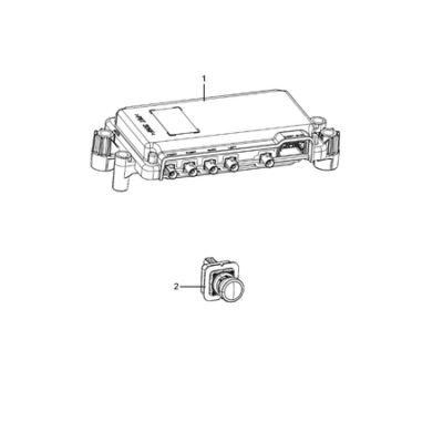 Jeep Wrangler 2018-Present Park Assist Camera